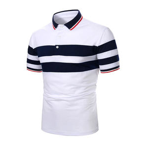 100% coton biologique hommes personnalisé pour polos haute qualité respirant tenue décontracté été doux Piqué T-shirt grande taille avec Logo - Product Image 3