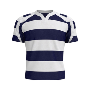 Nuevo personalizado mejor calidad adulto manga equipo doble cara Rugby Jerseys conjunto moda Reversible Rugby uniformes - Product Image 2