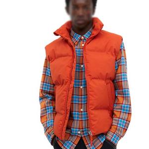 Chaqueta de Trabajo de Invierno Impermeable y Transpirable con Cuello Alto y Diseño Moderno en Lona Naranja - Product Image 3