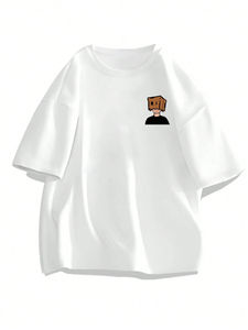 Camiseta con logotipo personalizado para hombre, ropa de calle superventas, camisetas de manga corta de verano de gran tamaño - Product Image 5