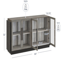 Nouveau Buffet Moderne Innovant Salle À Manger Console Table Ensemble En Gros Nouveau Design Principal pour Cuisine et Salon Meubles