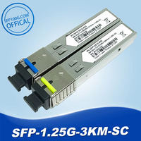 Module SC SFP Gigabit DDM BIDI Mini Gbic, émetteur-récepteur à Fiber optique 1000Mbps, Module Sfp Compatible avec Mikrotik Cisco Switch, 2 pièces