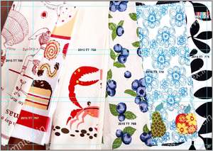 <b>Waffle</b> Kitchen <b>Towels</b> Dish Glass Wipe Serviettes Napkins for Home Kitchen and Dining Use in Printed Dyed Embroidered - Product Image 3