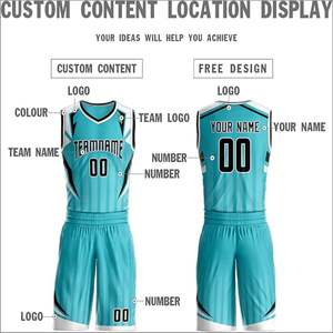 Uniforme de Baloncesto Personalizado de Última Tendencia, Pantalones Cortos Transpirables con Estampado Sublimado, Diseño de Logotipo de Equipo, Nueva Llegada - Product Image 5