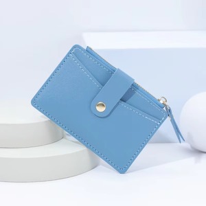 กระเป๋าคลัทช์ขนาดเล็กมีซิปแฟชั่นสำหรับผู้หญิงกระเป๋าใส่โทรศัพท์กระเป๋าเงินทรงยาวทำจากหนัง PU สำหรับผู้หญิงอเนกประสงค์ใหม่ - Product Image 4