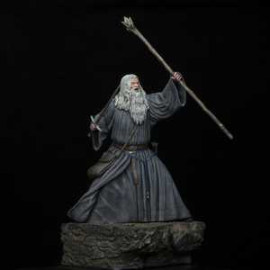 Busto de Gandalf del Señor de los Anillos, Figura de Juguete del Personaje de Moria - Product Image 1
