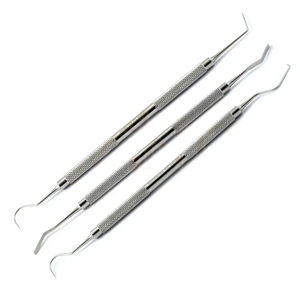 Sondas de Obturación Dental Manuales Heidman, Espátulas de Plástico y Acero, Instrumentos Exploradores con Certificación de Calidad ISO - Product Image 1