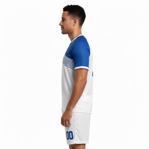 Conjunto de Uniforme de Fútbol Personalizado para Hombre, Camiseta Deportiva Transpirable y Pantalones Cortos de Secado Rápido, Uniforme de Fútbol Sublimado para Equipo Masculino - Product Image 5