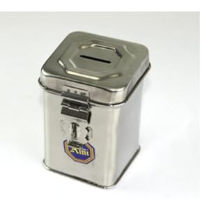 Vintage Design Square Shape Donation Box Exclusive Quality Stainless Steel Donation Box Wholesale Islamic Charity Container - Product Image 3