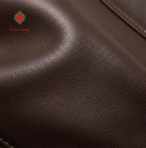 Men's Brown A2 Bomber <b>Synthetic</b> <b>Leather</b> Jacket | Handmade Casual Winter Outerwear | Gift Him - Product Image 4