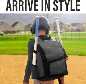 Wholesale Baseball Bat Bag Backpack for Baseball Softball Tball Adults Youth Sports Bat Bag - Product Image 5