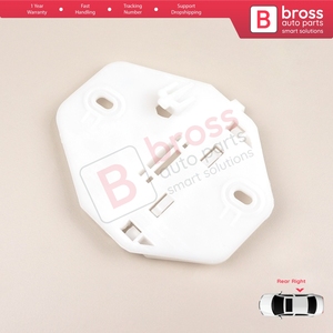 BWR5494 Soporte de clips deslizantes para elevalunas trasero derecho para Clio MK2 BB CB Thalia MK1 LB Symbol MK1 7700434304 - Product Image 3