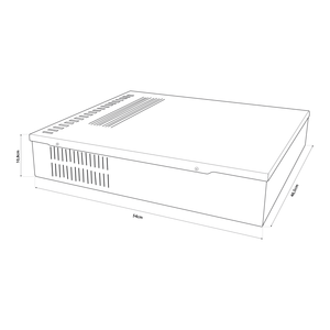 Enfriador de Agua Eléctrico Osmo Slim para Agua Fría y Caliente, Ósmosis Inversa Directa, Bajo Mueble, 3 Vías, 10L, Hecho en Italia - Product Image 2