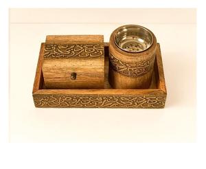 Vente chaude Brûleur d'encens en palissandre Brûleur d'encens arabe antique à vendre au meilleur prix - Product Image 3