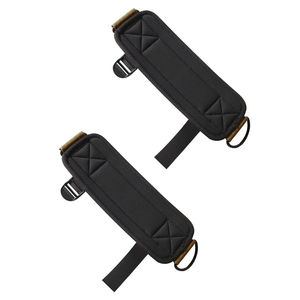 Sangles de cheville en néoprène robustes avec anneau en D personnalisé, logo personnalisé, pour la musculation, la remise en forme, l'exercice, la musculation, protection en cuir - Product Image 5