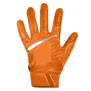 ถุงมือเบสบอลหนังแกะสำหรับผู้ชายถุงมือตีเบสบอลหนังแกะสีเขียวออกแบบโลโก้ได้ตามต้องการ - Product Image 3