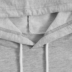 Sweats à capuche de qualité supérieure pour femme pull haut court à manches longues sweats d'entraînement trous pull à capuche écologique - Product Image 3
