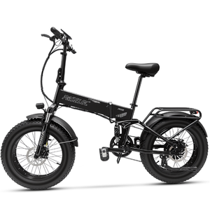 Nouveau vélo électrique pliable PASELEC PX6 20 pouces 48V 750W avec pneus larges de 4,0 pouces, freins à disque et porte-bagages arrière - Product Image 1