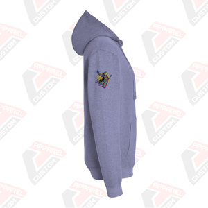 Premium Quality Regular Fit Fleece Winter Hoodie Custom Screen Printed Streetwear Embroidered Logo Durable Polyester/Cotton - Product Image 4