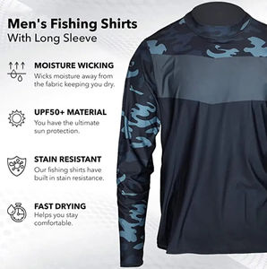 Camiseta de Pesca para Mujer con Protección Solar UPF 50, Diseño Más Reciente 2026, Logotipo Personalizado - Product Image 3