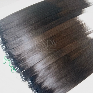 Paquetes rectos de hueso de color de Punta marrón Precio al por mayor Extensiones de cabello - Product Image 3