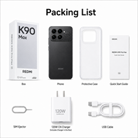 Teléfono Inteligente REDMI K90 Pro Max 5G Original, Pantalla AMOLED de 6.9 Pulgadas, Snapdragon 8 Elite Gen 5, 7560mAh, Android