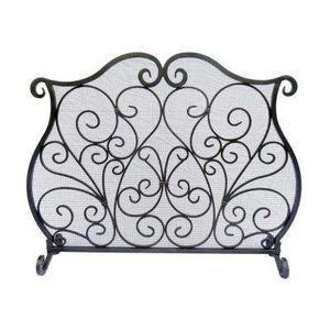 Paravent en fer personnalisé, protection pour bébé, décoration de la maison, paravent en métal noir fini, paravent en métal fait à la main - Product Image 2