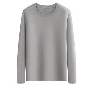 OEM Custom logo Embroidery Printed Design <b>Long</b>-sleeved Tshirt <b>Men's</b> Spring and Autumn Loose Bottoming <b>T</b>-<b>shirt</b> for <b>men</b> - Product Image 6