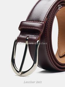 เข็มขัดหนังสำหรับผู้ชายหัวเข็มขัดแบบทันสมัยทนทานของผู้ชายในหลากหลายสไตล์และตัวเลือกสีที่มีคุณภาพสูงขายดี2025มาแรง - Product Image 3