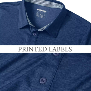 Chemises en polyester à manches courtes en gros, chemises polo décontractées à col pour hommes, personnalisées, séchage rapide, ZML - Product Image 5