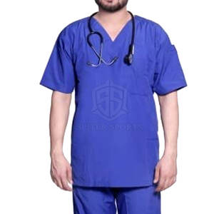 Conjuntos de Uniformes Médicos Impermeables de Lona, 100% Algodón, Opciones Personalizables, Uso Hospitalario, Precio Razonable, Producto de Calidad - Product Image 3