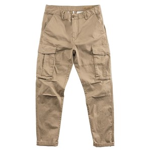 Pantalones de senderismo informales para hombre personalizados de secado rápido UPF 50 ligero viaje Golf Cargo Safari bolsillos con cremallera deportes al aire libre - Product Image 2