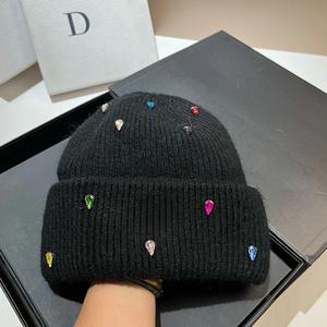 Unisex moda Otoño/Invierno gorros de punto cálido 100% acrílico transpirable impermeable tejido a mano sublimación impresa Casual - Product Image 5