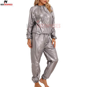 High Quality Wholesale Gym <b>Sauna</b> <b>Suit</b> Hot PVC for Weight Loss Fitness Exercise and Slimming Cotton Material for Home Use - Product Image 5