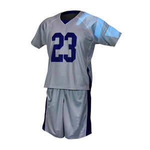 Uniforme de Lacrosse de secado rápido Unisex, diseño personalizado, transferencia de calor impresa, material de poliéster elástico activo, ropa deportiva al por mayor - Product Image 6