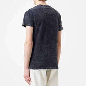เสื้อยืดซักหินสำหรับผู้ชายเสื้อยืดซักด้วยกรดไซส์ใหญ่พิเศษออกแบบได้ตามต้องการ - Product Image 2