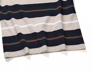 T-shirt polo 100% coton pour hommes, tenue décontractée 200GSM Slim Fit avec impression de logo personnalisé, fournisseur OEM - Product Image 5