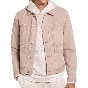 Nouvelle conception de veste en jean pour homme, veste en jean unie pour homme, streetwear, veste en jean pour homme - Product Image 2