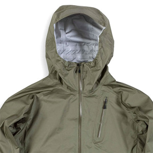 Présentation de Aqua Shield Veste de pluie en nylon imperméable et respirante avec motif ample Veste de pluie technique haute performance - Product Image 2