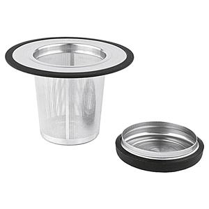 Bredemeijer Universal Tea Infuser Lid <b>with</b> Shelf Premium Quality Tea Filter - Product Image 1