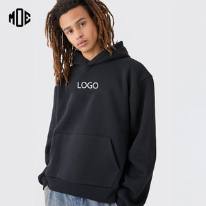 100% coton hommes sweat à capuche épais lourd thermique surdimensionné polaire séchage rapide fermeture éclair Logo personnalisé séchage rapide sweat pour l'hiver - Product Image 1