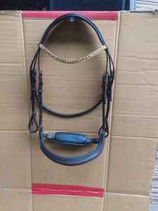 ขี่ม้าหนังพืชคุณภาพระดับพรีเมียมกายวิภาคม้าจิ้มงอภาษาอังกฤษพร้อมอุปกรณ์หนังนุ่มเบาะม้า - Product Image 4