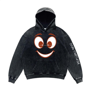 Boxy Sweat à capuche en coton pour homme de haute qualité 500 GSM Broderie imprimée chaude et personnalisée disponible en taille XS - Product Image 4