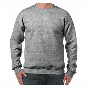 Sudadera Unisex de Invierno, Cuello Redondo, Color Sólido, Hombros Caídos, Estilo Holgado, Informal, Personalizada, de Algodón y Felpa con Bolsillo - Product Image 1