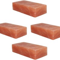 Briques de sel rose de l'Himalaya pour salles de sauna au sel et panneau mural de spa 20*10*2 cm briques de carreaux de sel de l'Himalaya