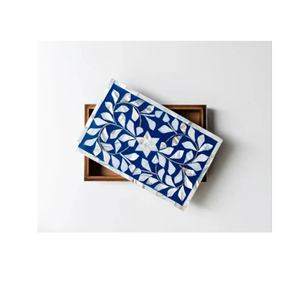 Caja Decorativa con Incrustaciones de Nácar de Buena Calidad, Caja para Brazaletes y Colgantes, Hecha a Mano para Decoración del Hogar - Product Image 2