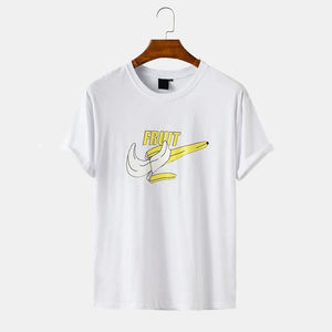 T-shirt pour homme en coton/polyester, coupe classique, poids lourd, col rond, impression personnalisée, respirant, séchage rapide - Product Image 3