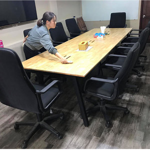 Escritorio Modular Aton Concept HBAT015 de 6 Piezas, 360x120 cm, Diseño Contemporáneo, Patas de Acero, Requiere Ensamblaje, para Dormitorio u Oficina - Product Image 5
