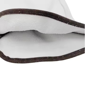 Guantes de trabajo de cuero de piel de cabra blanca de alta calidad 2025, uso diario de alta resistencia para Protección Laboral, lisos para la industria - Product Image 4
