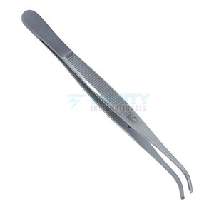 Pinces à pansements de haute précision, pointes droites et courbes, pour usage médical, pinces à pansements en acier inoxydable - Product Image 3